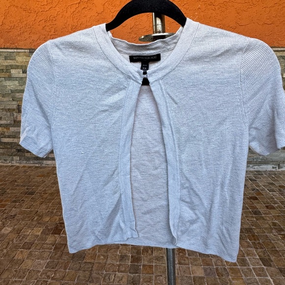 Banana republic short sleeve cardigan - Picture 4 of 6